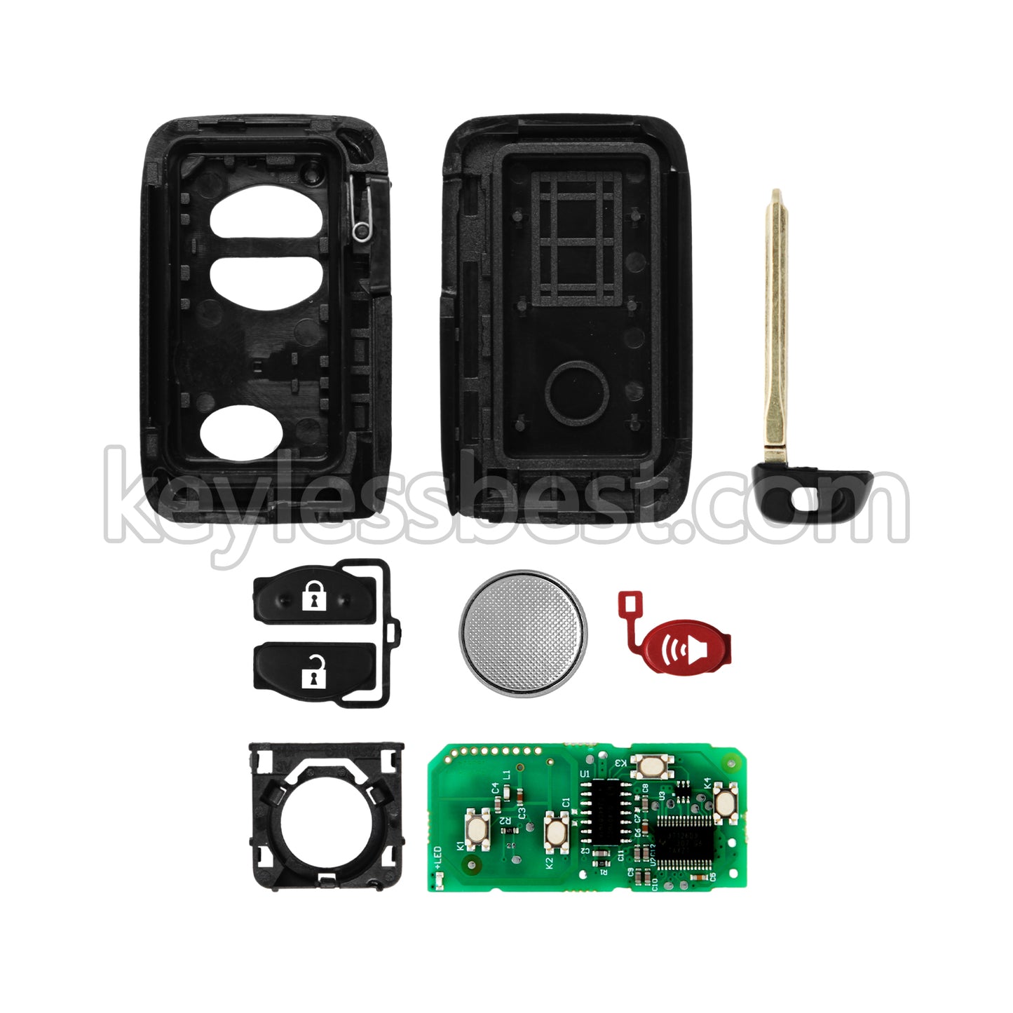 2009 - 2019 Toyota 4Runner Prius V Venza Prius C / 3 Buttons Remote Key / HYQ14ACX / 314.3MHz
