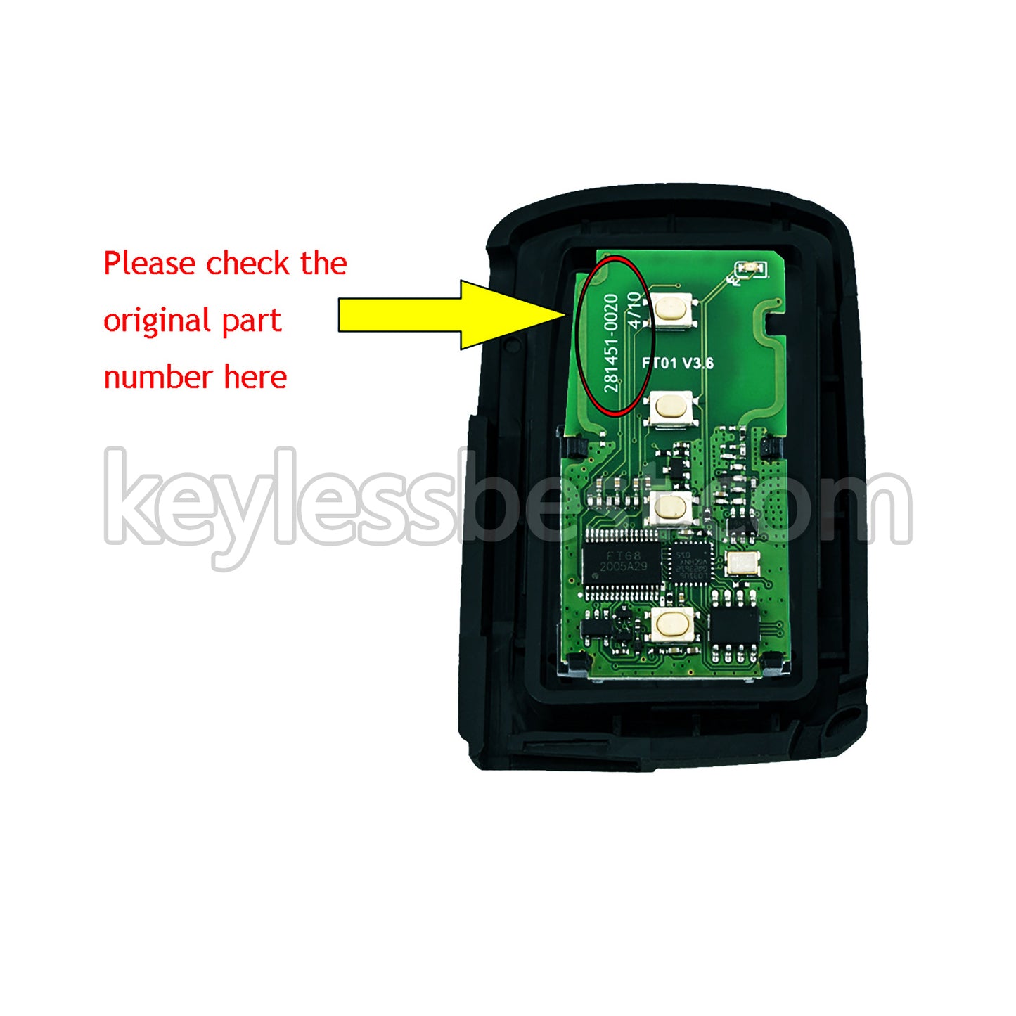 2013-2018 TOYOTA RAV4 / 4 Buttons Remote Key / HYQ14FBA / 314.3MHz