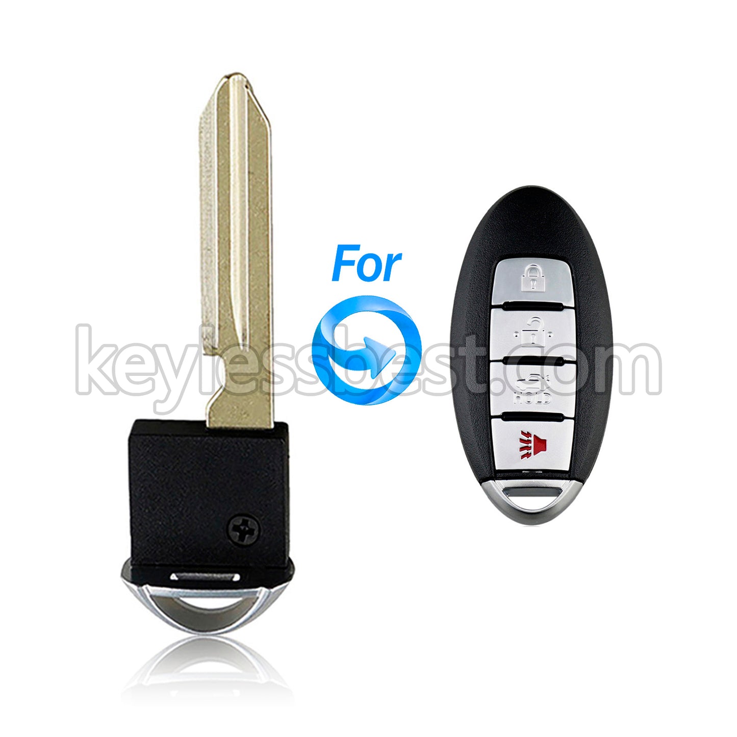 2006-2020 Nissan Infiniti / Smart Key Emergency Key / PN: H0564-EG010