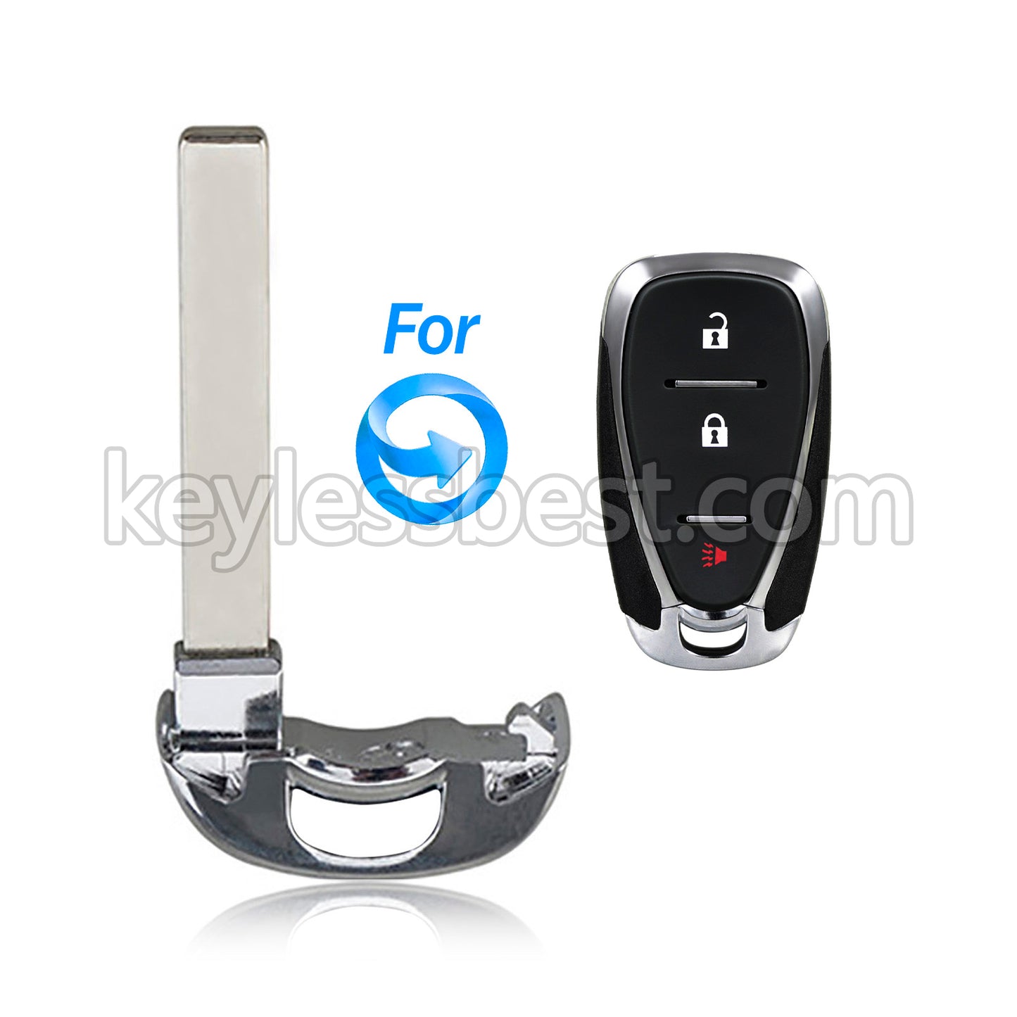 2016-2021 Chevrolet / Smart Key Emergency Key / PN: 13590048