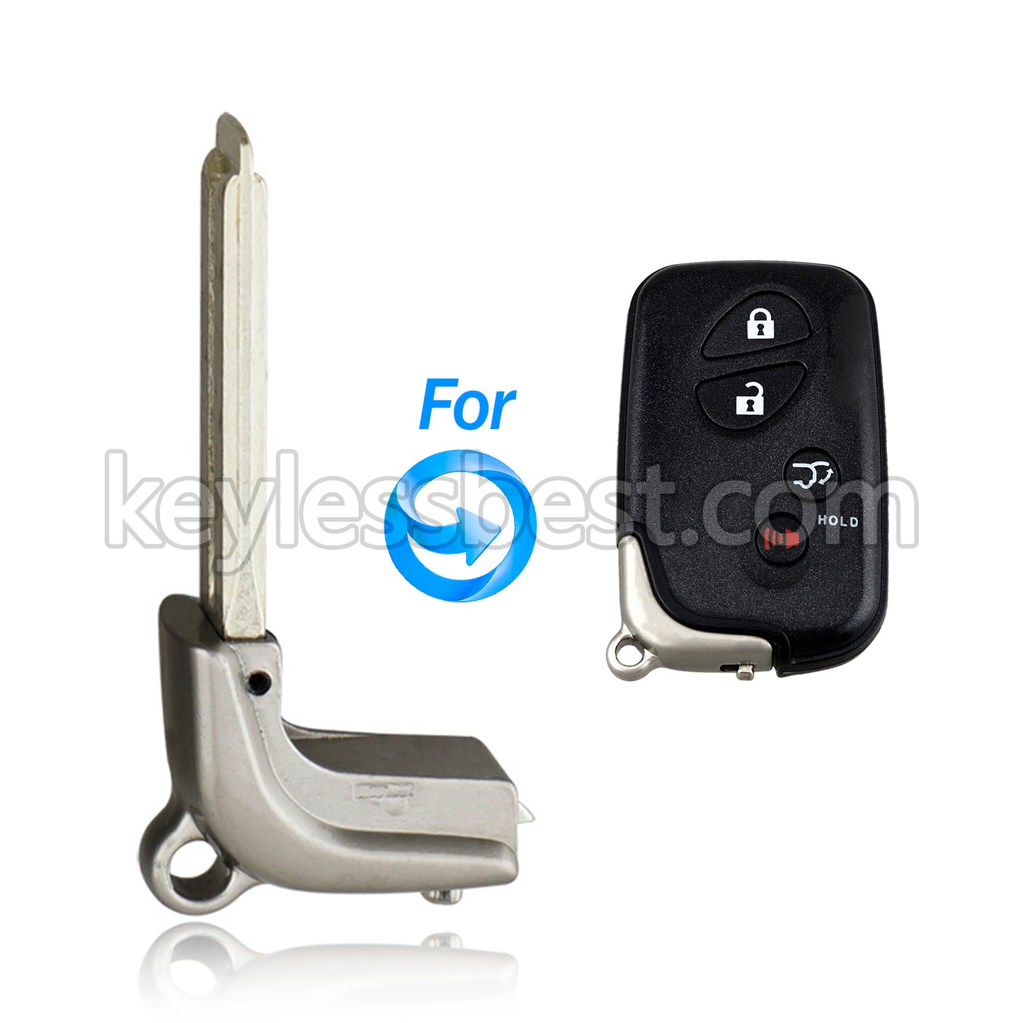 2005-2020 Lexus / Smart Key Emergency Key / PN: 69515-30300 69515-50260 / Bundle of 10
