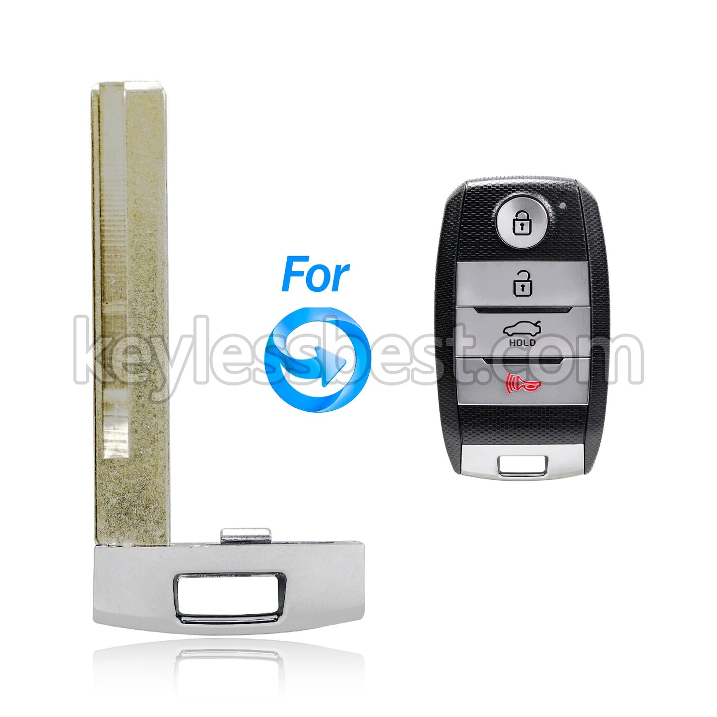 2016-2021 Kia Optima Niro Rio / Smart Key Emergency Key / PN: 81999-D4060 / Bundle of 10
