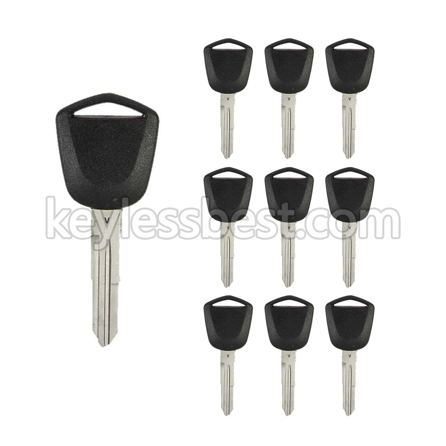 1996 - 2009 Acura / HD111 HD103 Transponder Key / PHILIPS ID 46 (V Chip) Chip Bundle of 10