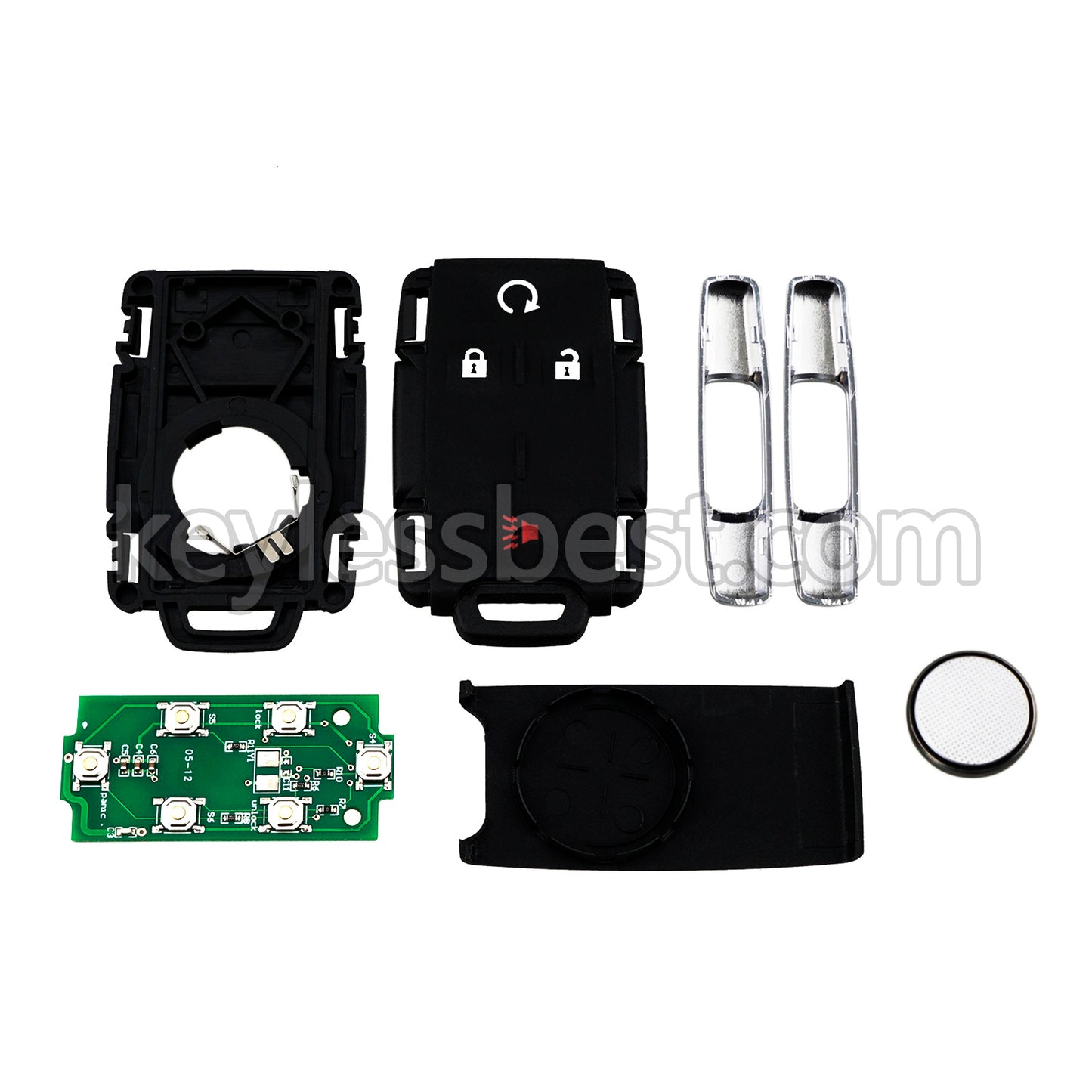 2014-2019 Chevrolet Colorado Silverado Suburban Tahoe GMC Sierra Yukon Canyon / 4 Buttons Remote Key / M3N32337100 / 315MHz