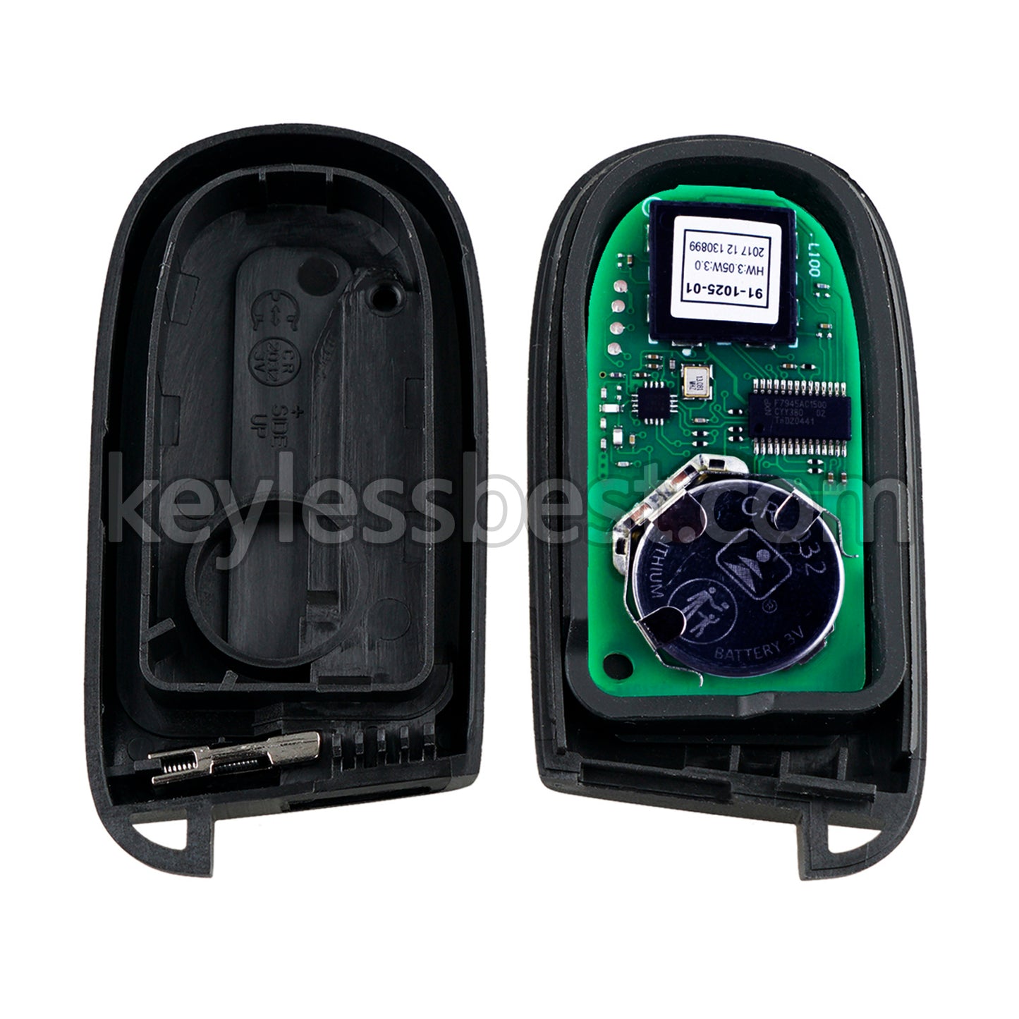 2013-2019 Dodge Ram 1500 2500 3500 / 5 Buttons Remote Key / GQ4-54T / 433MHz