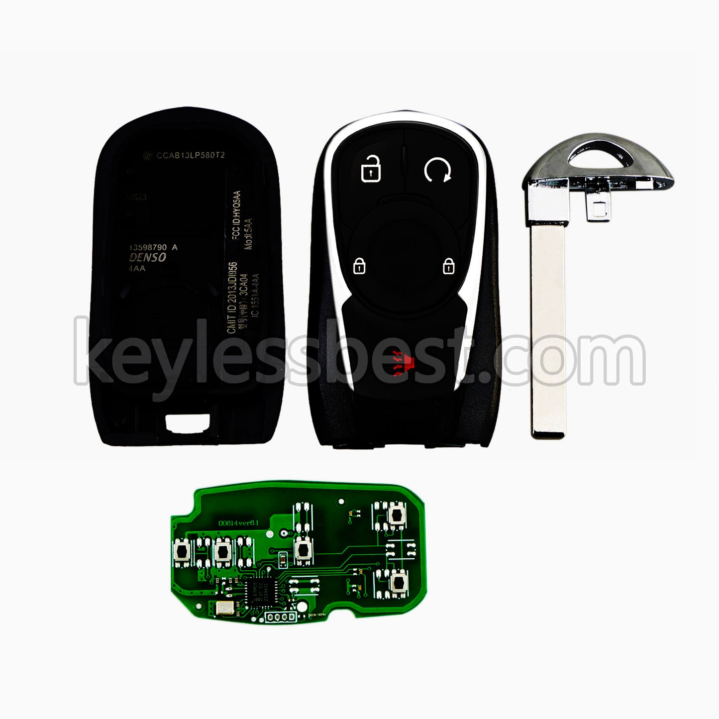2018-2020 Buick Regal Encore GX / 5 Buttons Remote Key / HYQ4EA / 433MHz