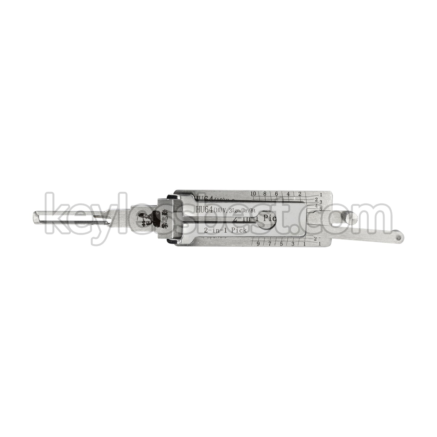 Original Lishi Tools HU64 2 in 1 locksmith tools lock pick For Door Lock Opener Professional Hand Tools