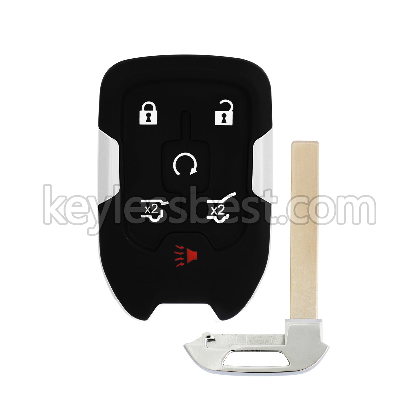 2015-2021 Chevrolet Suburban Tahoe / 6 Buttons Remote Key / HYQ1EA / 433MHz