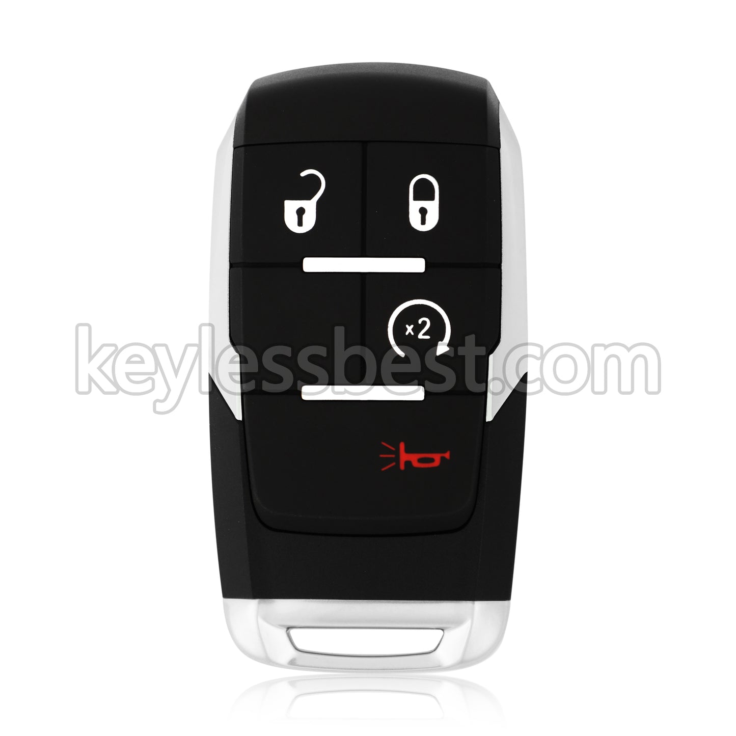 2019-2022 Dodge Ram Pickup 2500 3500 4500 5500 / 4 Buttons Remote Key / GQ4-76T / 433MHz