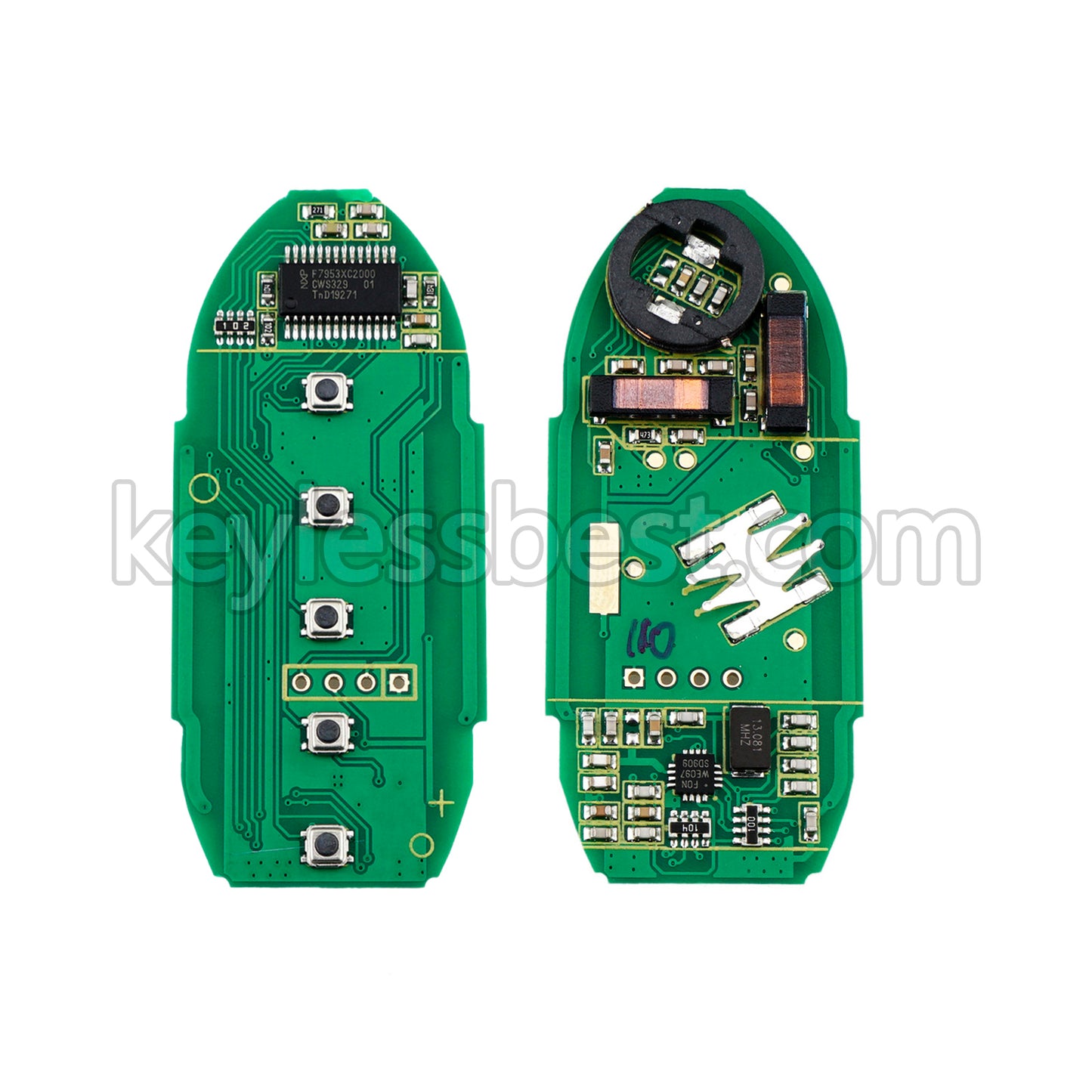 2015-2018 Nissan Murano SL Pathfinder / 5 Buttons Remote Key / KR5S180144014 / 433MHz