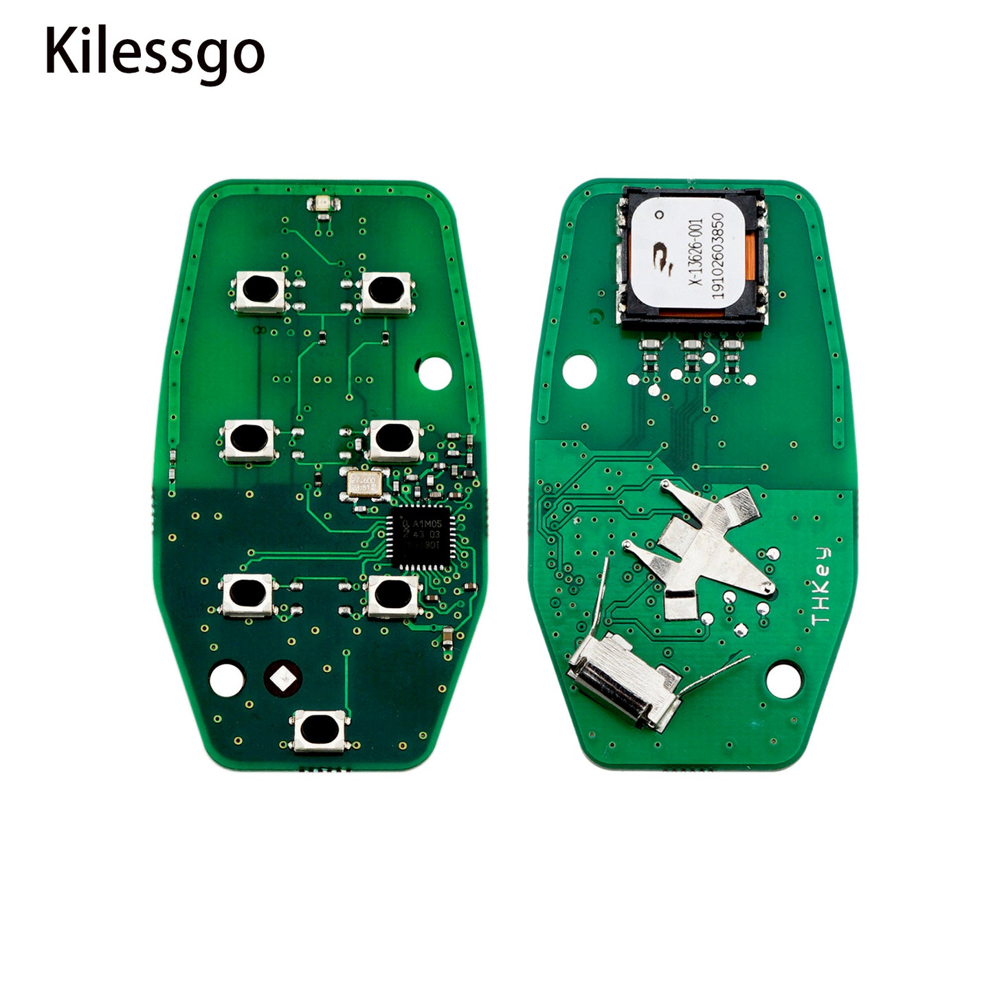 Kilessgo 2017-2021 Semiconductor chips Chrysler Pacifica Voyager / 3 Buttons Remote Key / M3N-97395900 / 434MHz