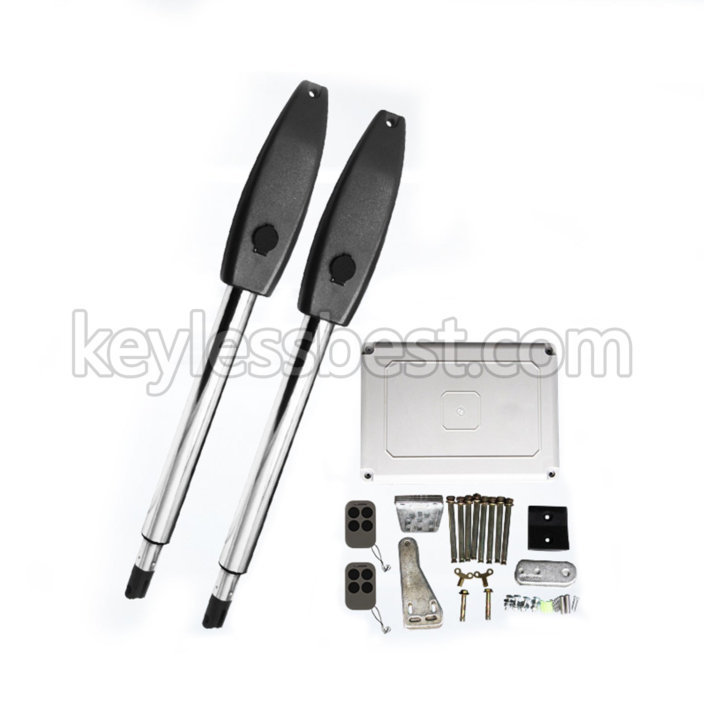 High quality capacity 200kg remote WIFI electric swing automatic double straight arm garage door motor sliding gate opener