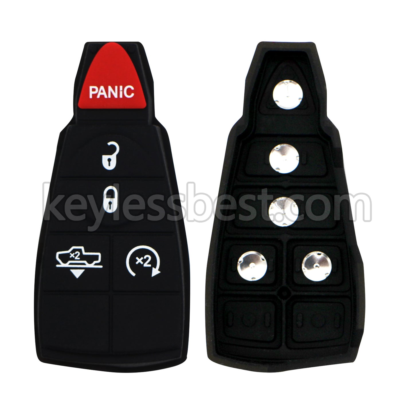 2013-2019 Dodge Ram 1500 Classic / 5 Buttons Remote Key / GQ4-53T / 433MHz