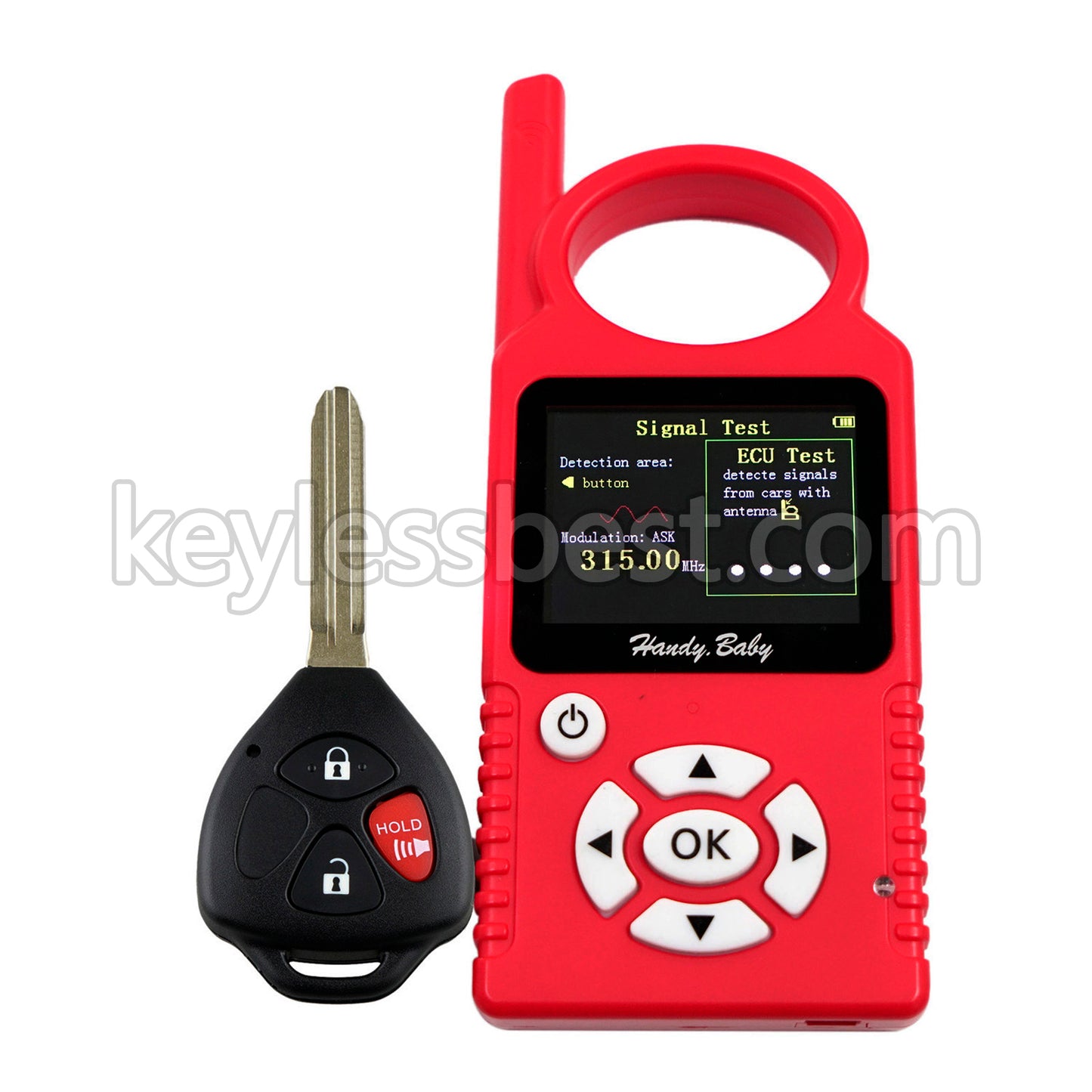 2005 - 2014 Scion tC iQ xD Toyota Yaris / 3 Buttons Remote Key / MOZB41TG / 312MHz