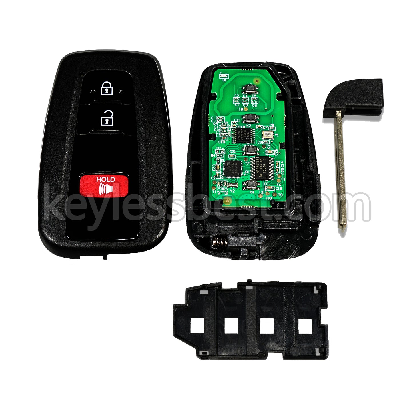 2018-2022 Toyota C-HR / 3 Buttons Remote Key / MOZBR1ET / 315MHz