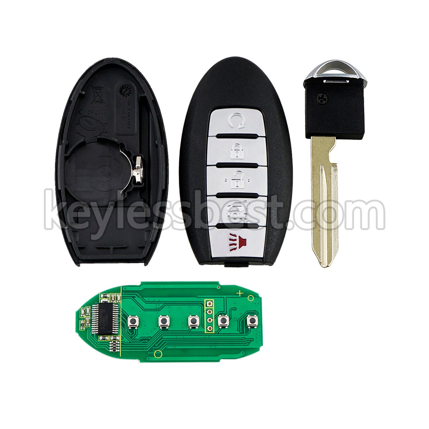 2015-2018 Nissan Murano SL Pathfinder / 5 Buttons Remote Key / KR5S180144014 / 433MHz