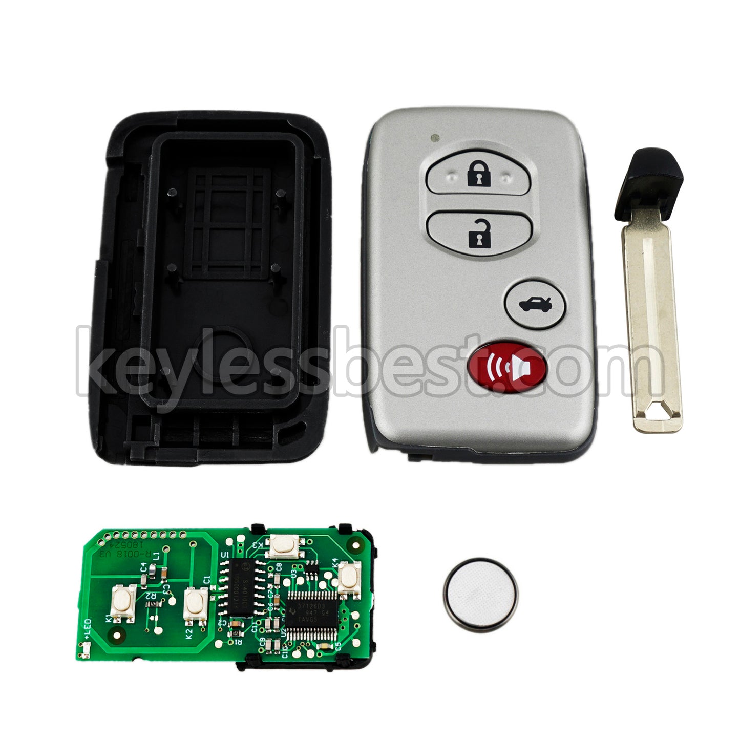 2007-2015 Toyota Prius 4Runner Avalon LE Camry / 4 Buttons Remote Key / HYQ14AAB/ 315MHz
