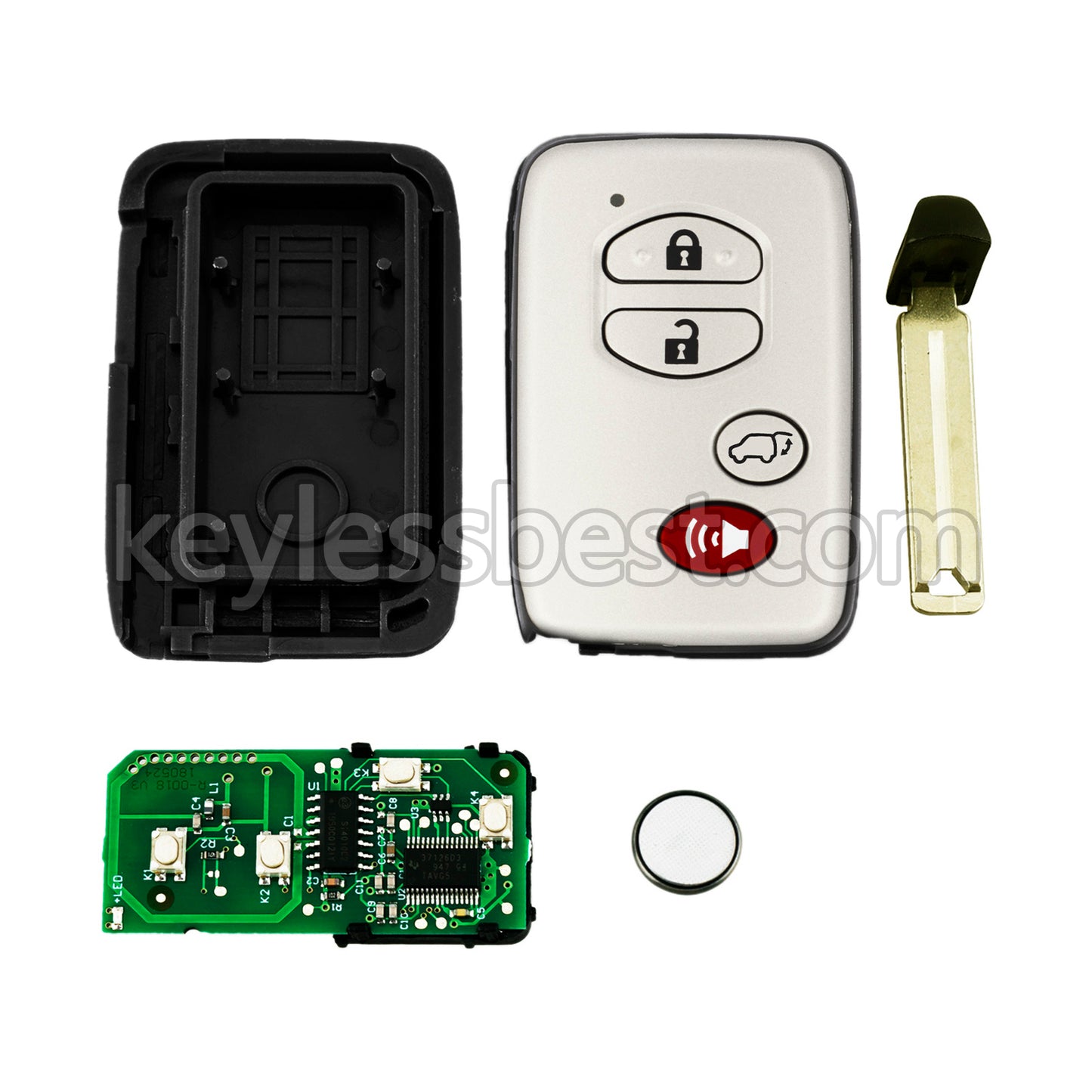 2009 - 2019 Toyota 4Runner Prius V Venza Prius C / 3 Buttons Remote Key / HYQ14ACX / 315MHz