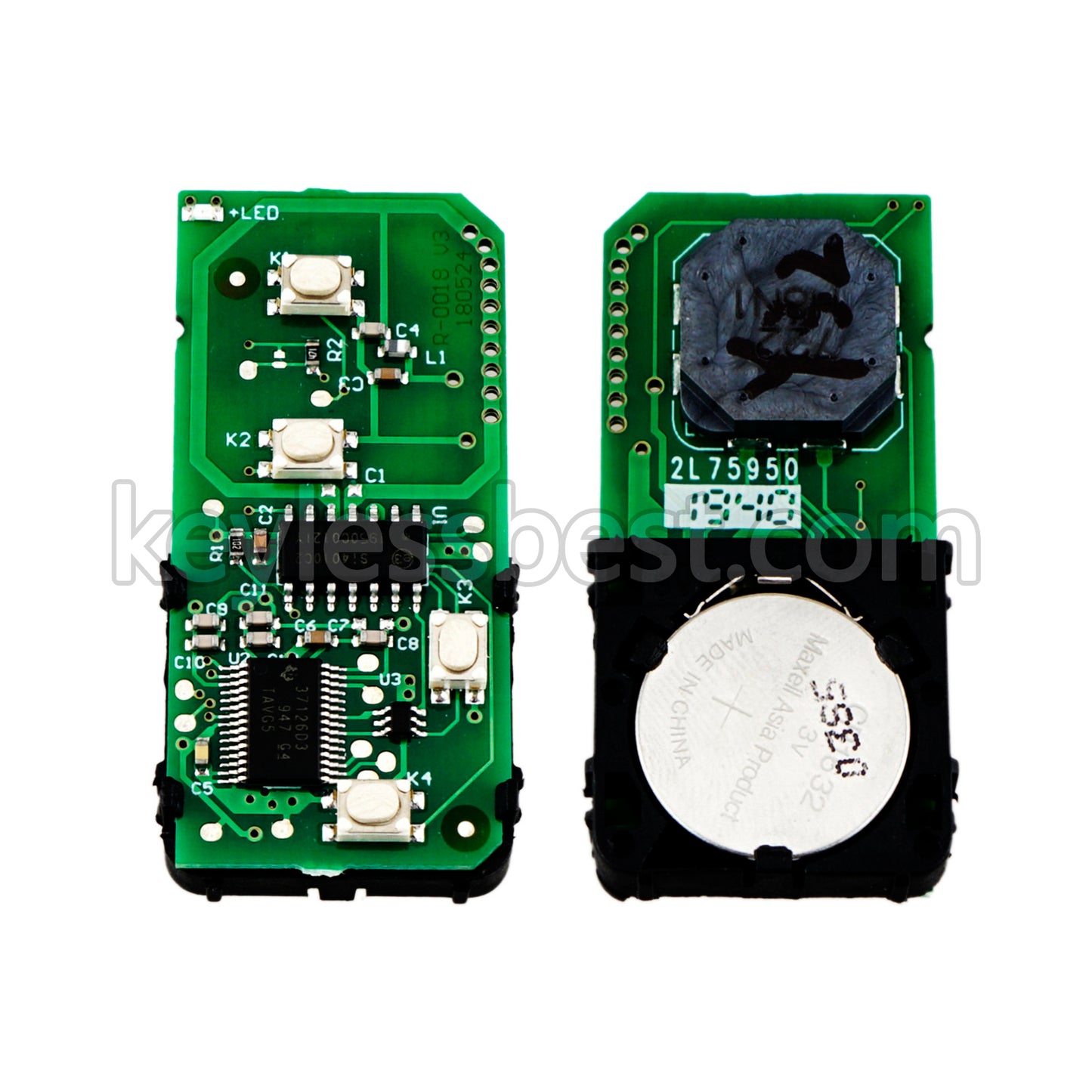 2009 - 2019 Toyota 4Runner Prius V Venza Prius C / 3 Buttons Remote Key / HYQ14ACX / 315MHz