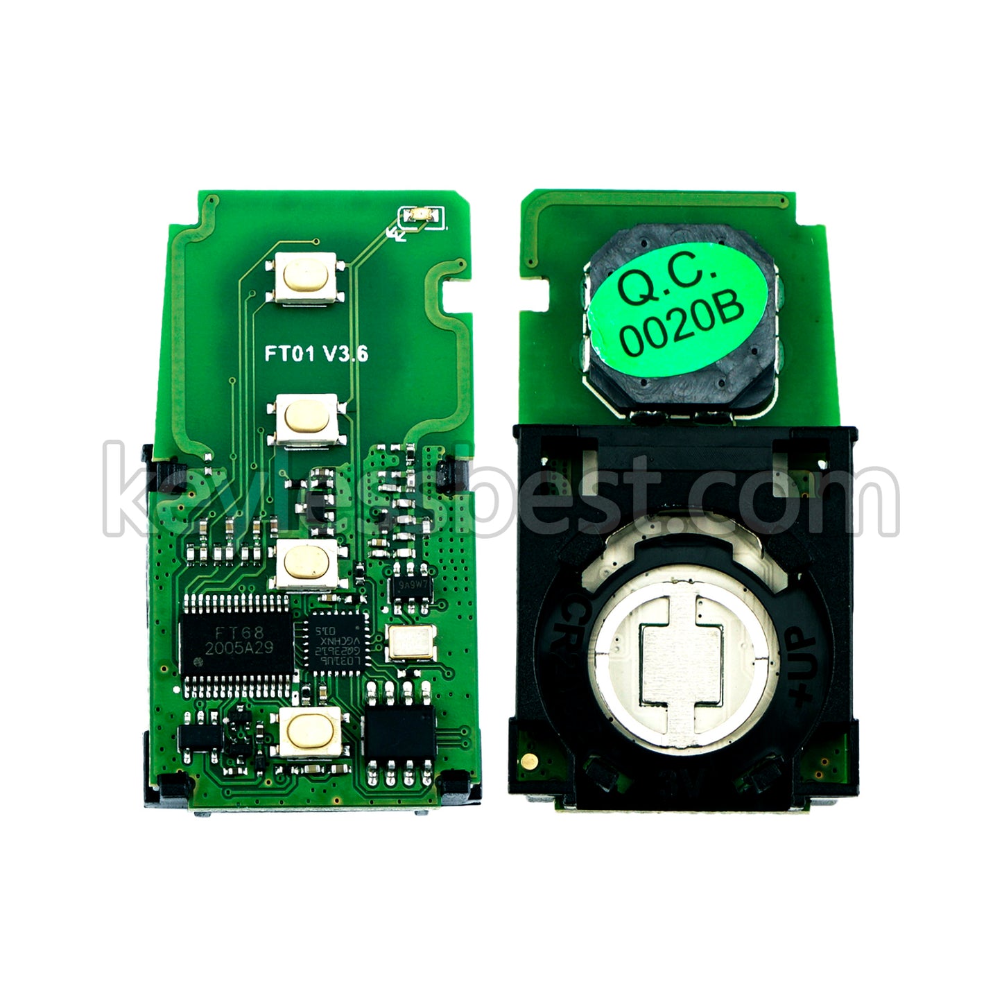 2014 - 2021 Toyota Highlander Land Cruiser Prius C / 3 Buttons Remote Key / HYQ14FBA / 314.3MHz