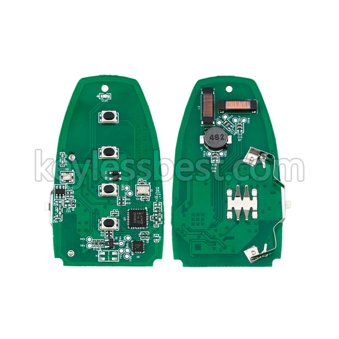 2023-2024 Ford F-Series / 5 Buttons Remote Key / 164-R8333 / 5945817/ 434MHz