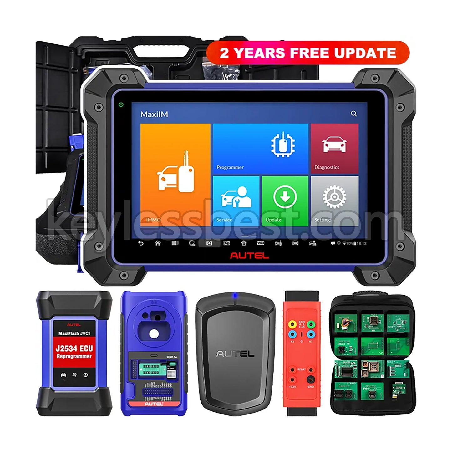 Autel im608pro pro 608 im608ii xp400 key programming vehicle locksmith programmer tool software smart diagnostic scanner machine