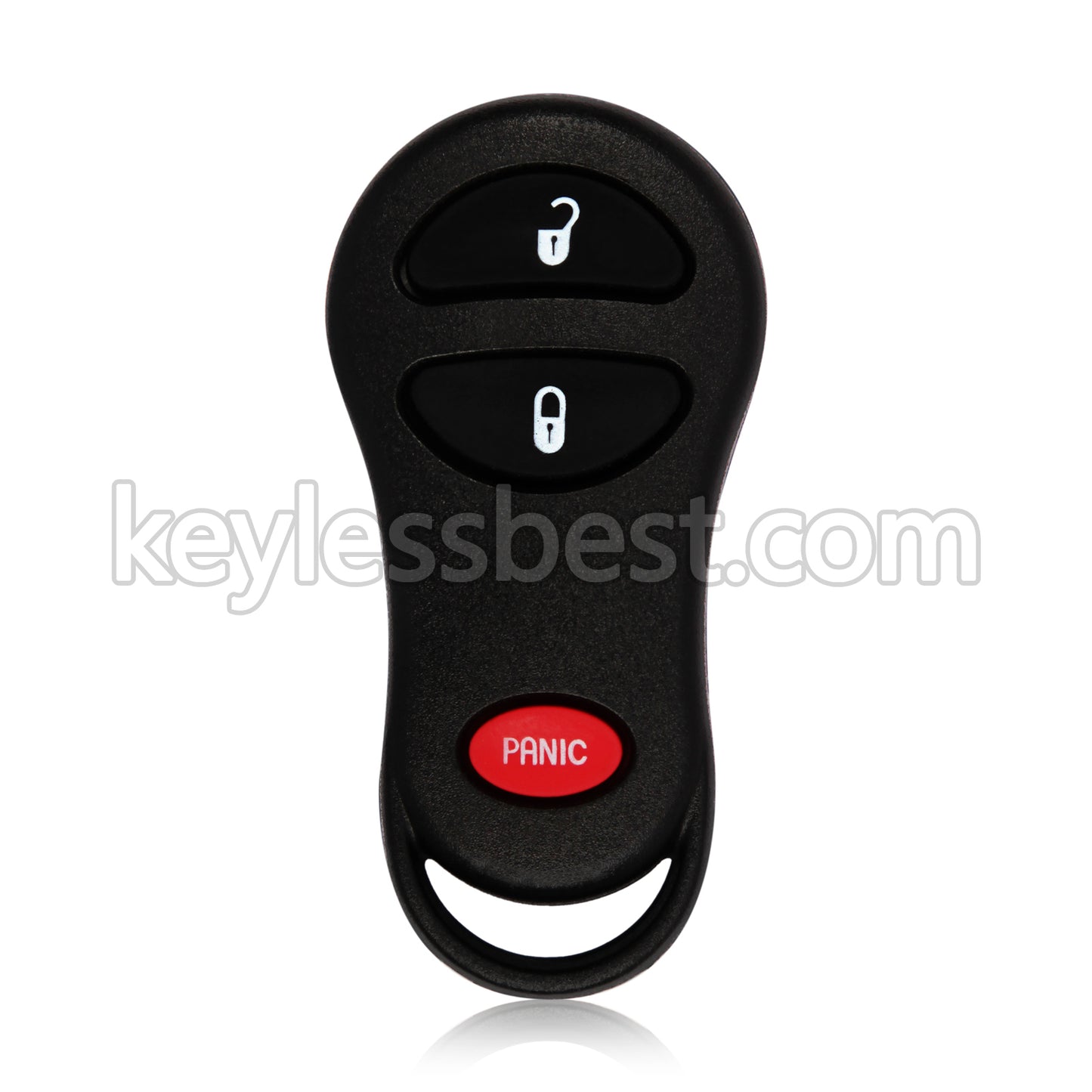 1999-2004 Dodge Dakota Durango Ram 1500 2500 3500 Jeep Cherokee Grand Cherokee / 3 Buttons Remote Key / GQ43VT9T / 315MHz